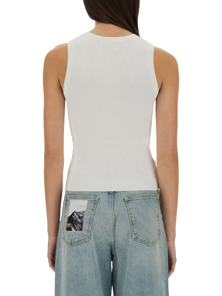 Moschino Jeans Top - Bianco | Wanan Luxury