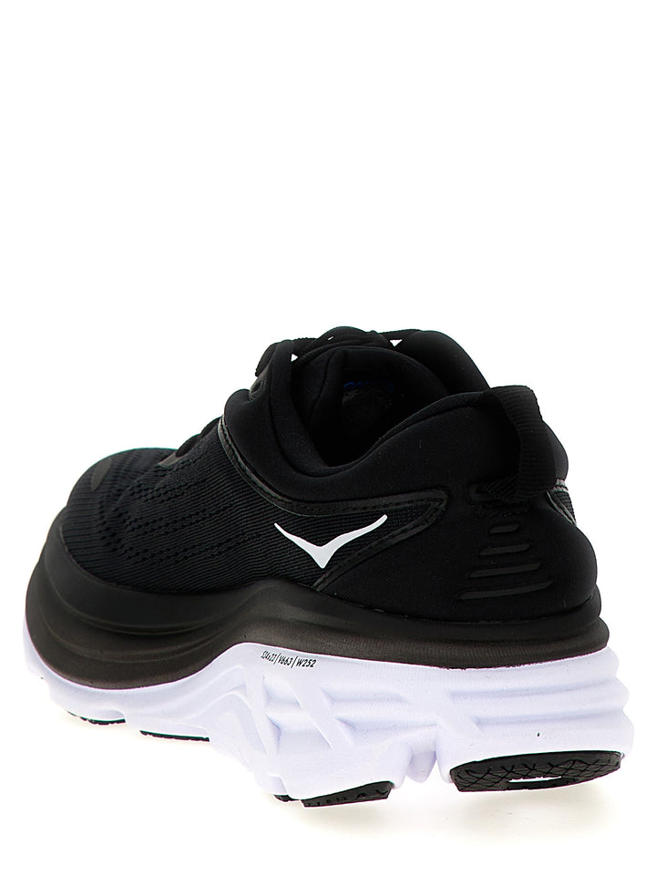 Hoka One One Bondi 8 Sneakers - Bianco/Nero | 5850fc521717999af4e8ed91a84e1b270d232af5