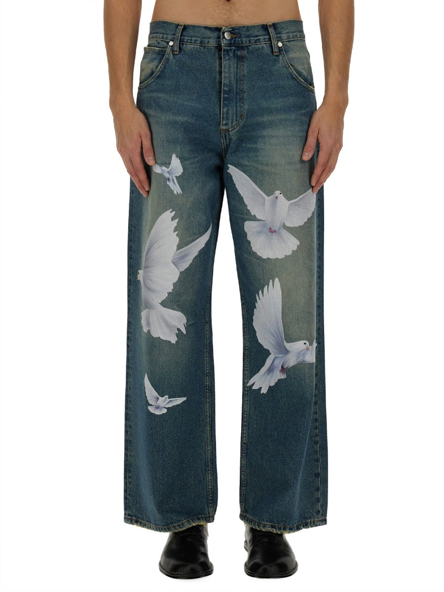 3.PARADIS Jeans - Azzurro | Wanan Luxury