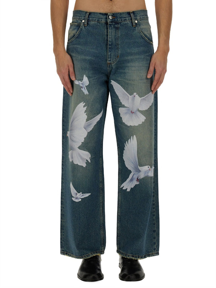 3.PARADIS Jeans - Azzurro | Wanan Luxury