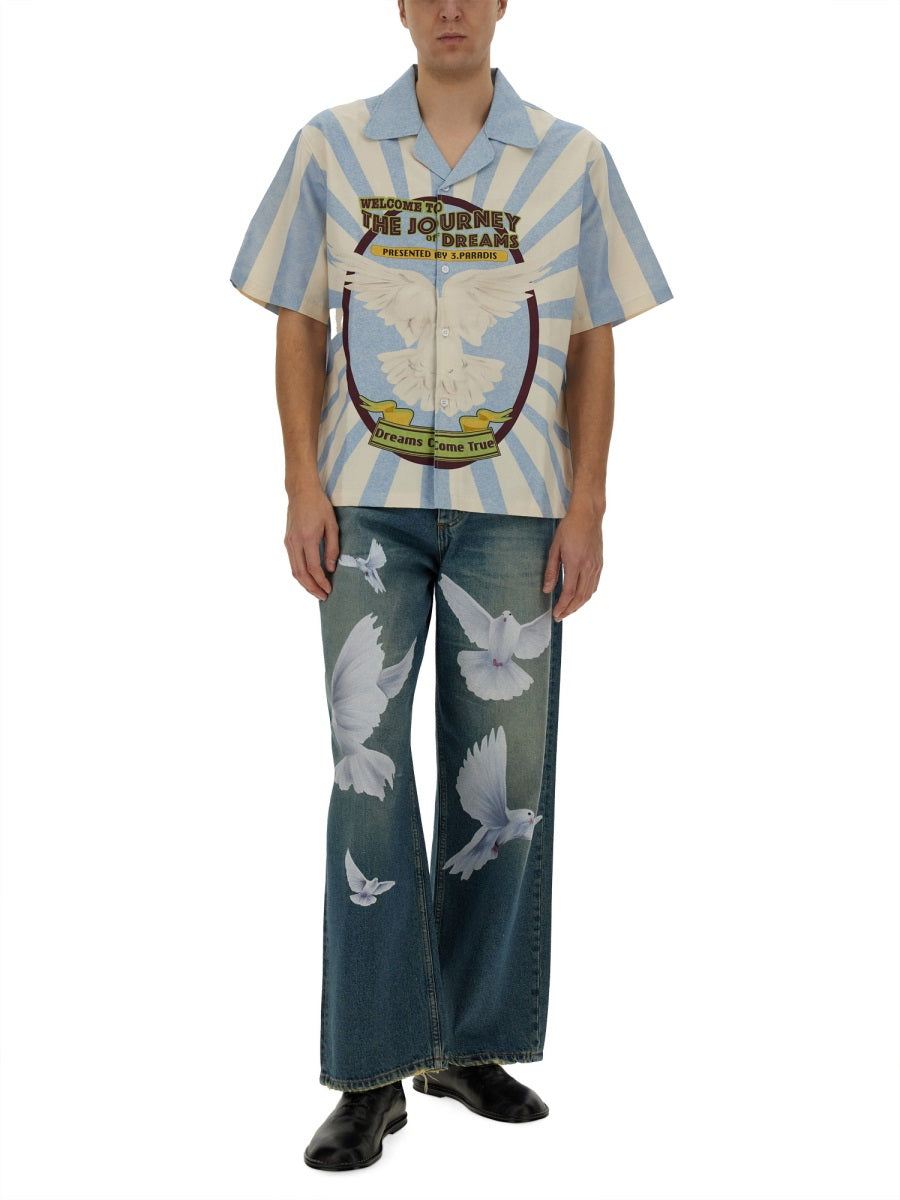 3.PARADIS Jeans - Azzurro | Wanan Luxury