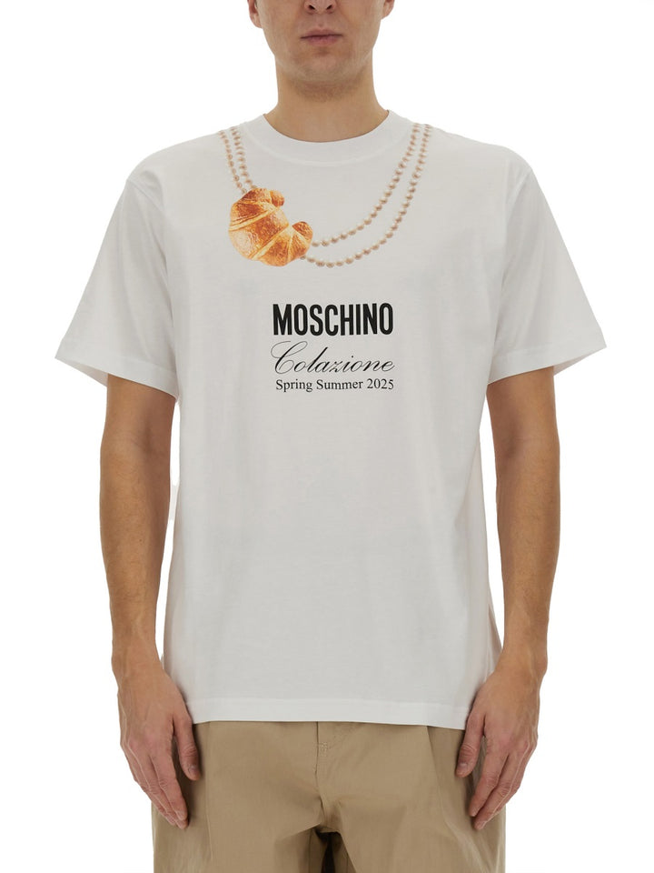 Moschino T shirt - Bianco | Wanan Luxury