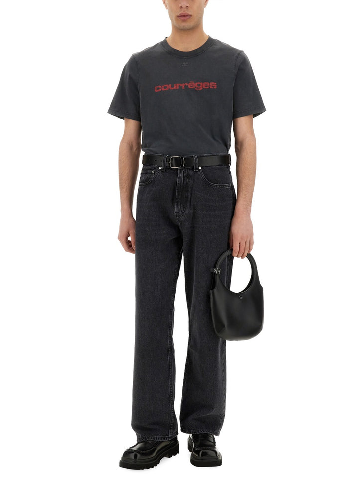 Courrèges T shirt - Nero | Wanan Luxury