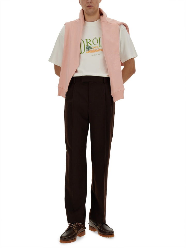 Drôle De Monsieur T shirt - Bianco | Wanan Luxury