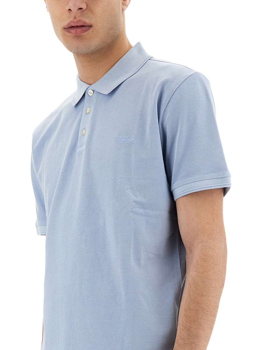 Woolrich Polo - Bianco, Azzurro | Wanan Luxury