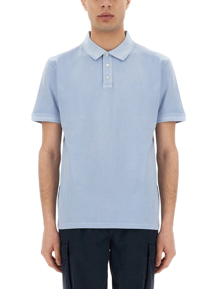 Woolrich Polo - Bianco, Azzurro | Wanan Luxury