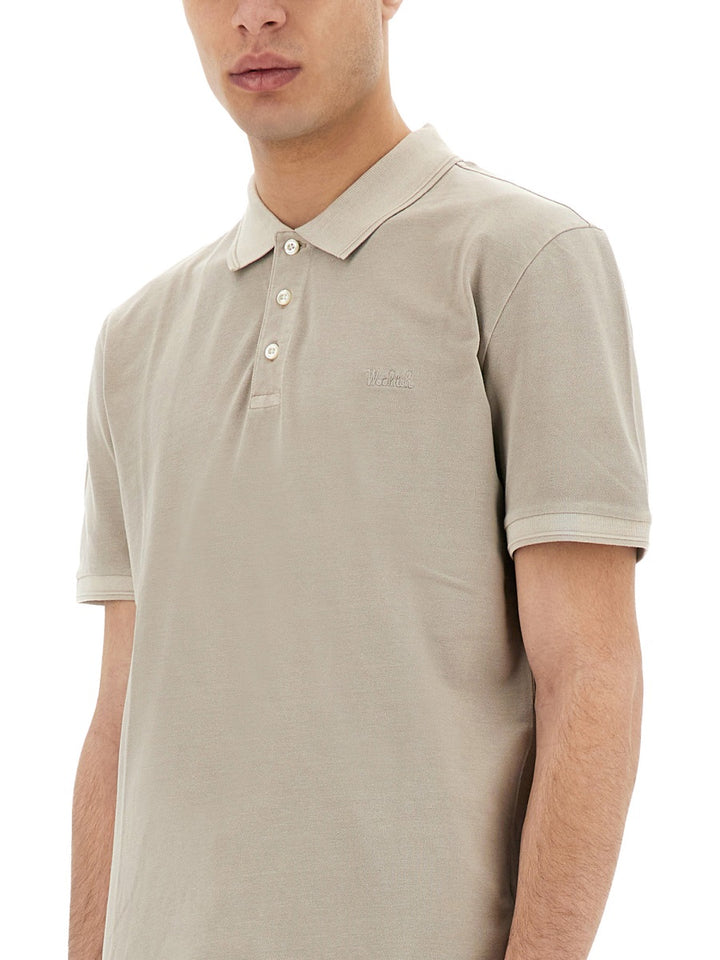 Woolrich Polo - Beige | Wanan Luxury