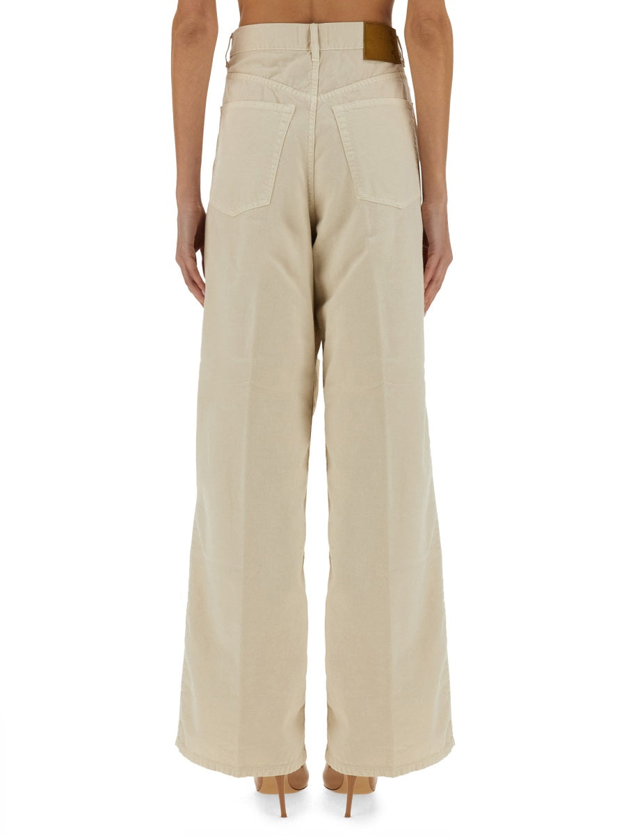 Haikure Jeans - Beige | Wanan Luxury