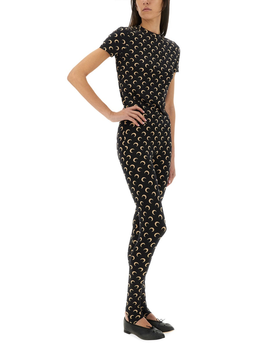 Marine Serre Top - Nero | Wanan Luxury