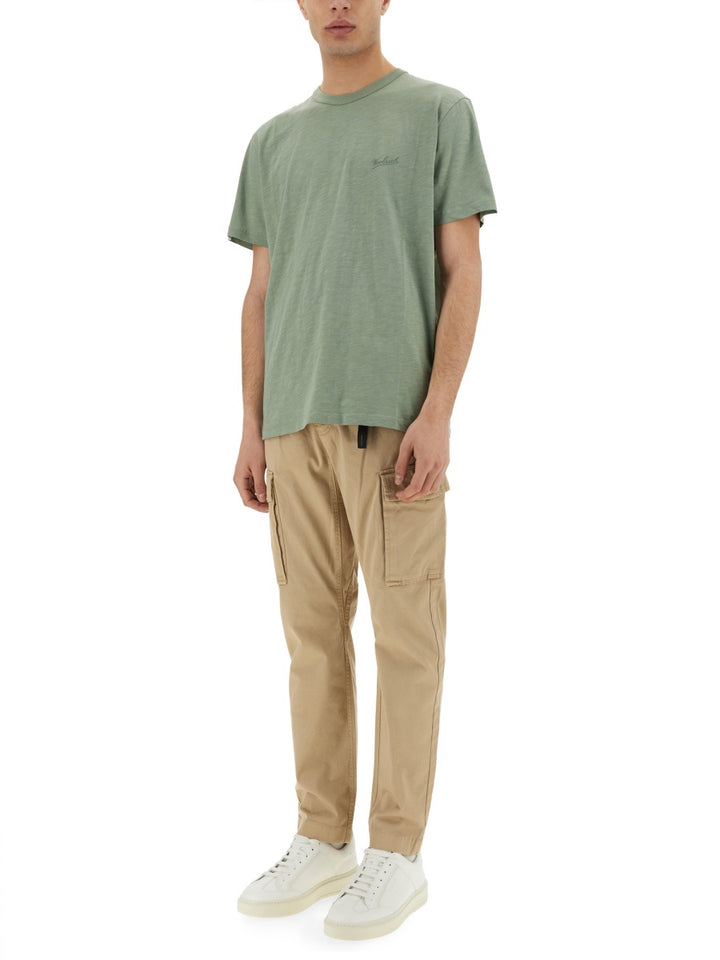 Woolrich T shirt - Verde | Wanan Luxury