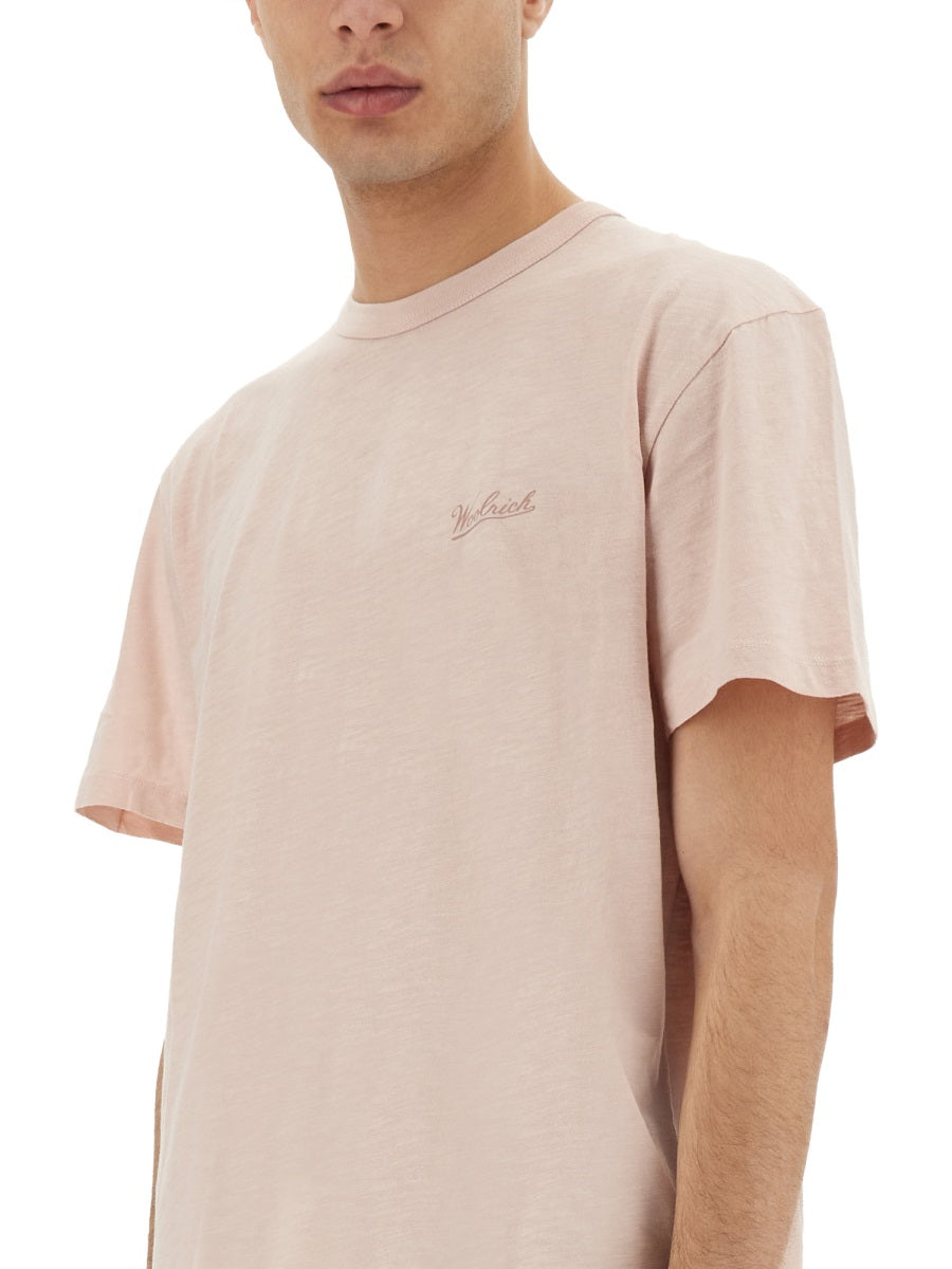 Woolrich T shirt - Rosa | Wanan Luxury