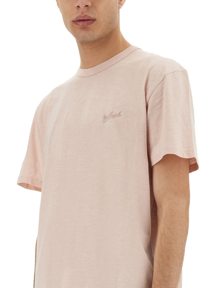 Woolrich T shirt - Rosa | Wanan Luxury
