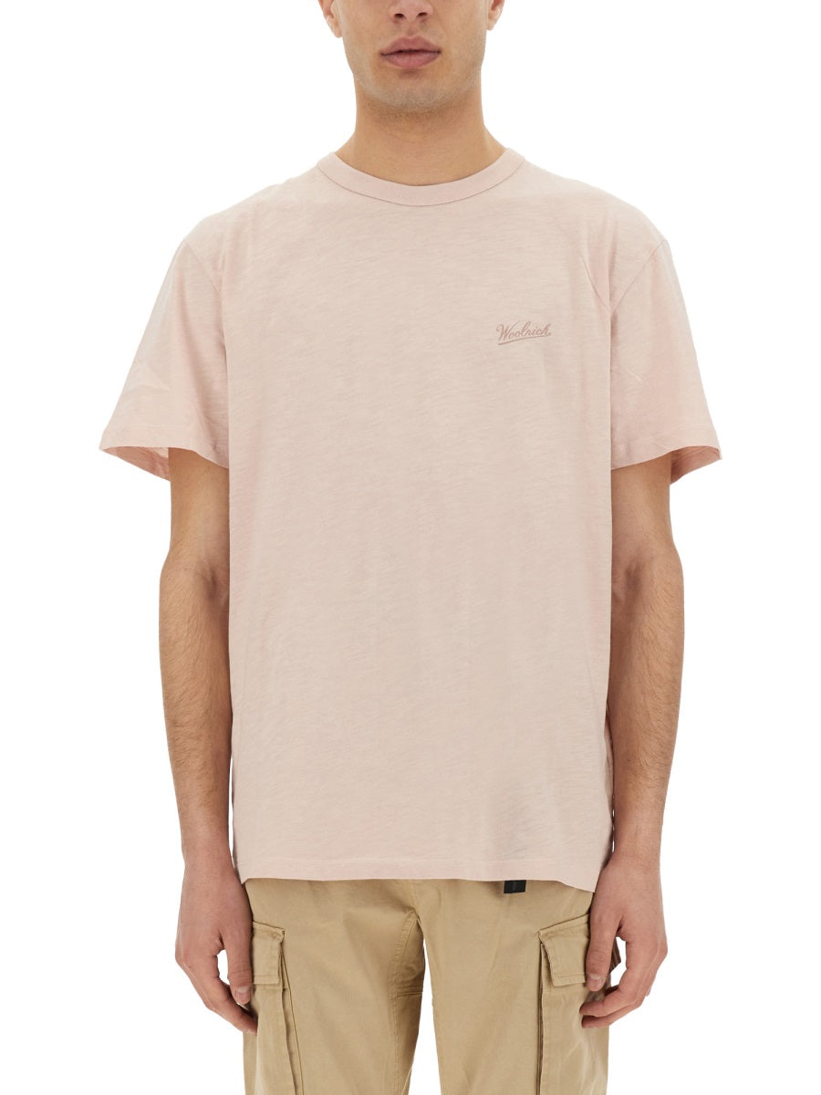 Woolrich T shirt - Rosa | Wanan Luxury