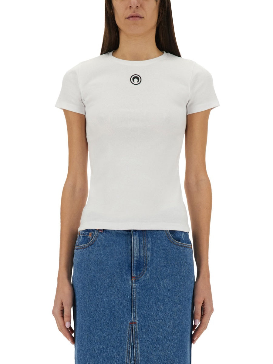 Marine Serre T shirt - White | 71c94c31c002b0fcae915d6ecfbb9336f4f8125a