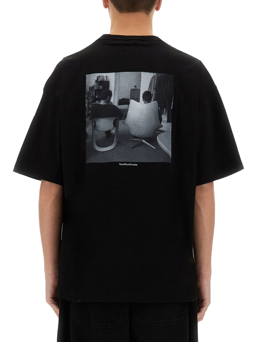 YMC T shirt - Nero | Wanan Luxury