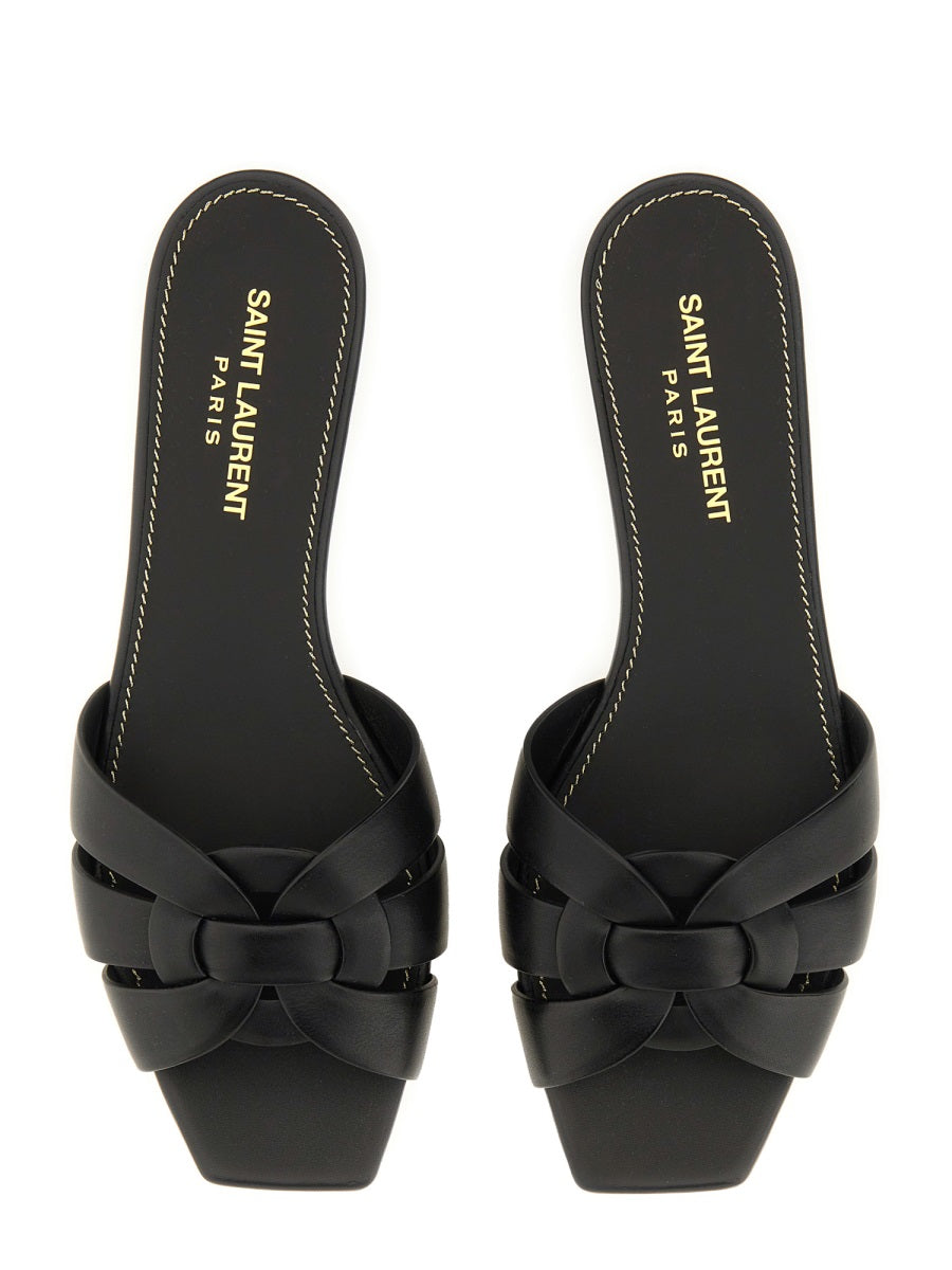 Saint Laurent Sandali - Nero | Wanan Luxury