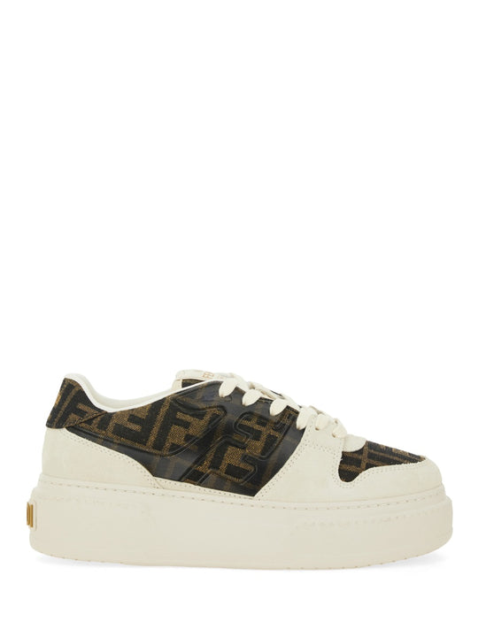"Fendi Match" Lace-Up Sneaker