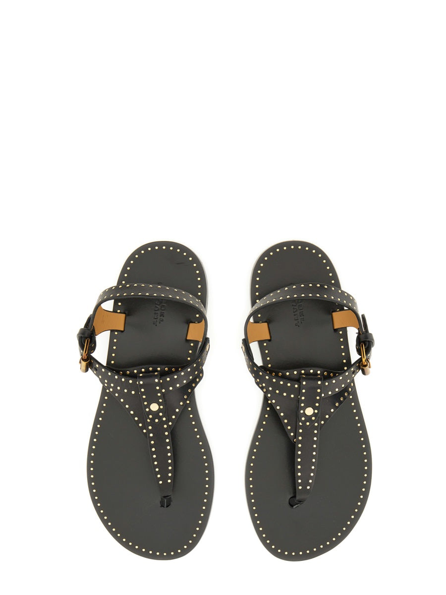 Isabel Marant Sandali - Nero | Wanan Luxury