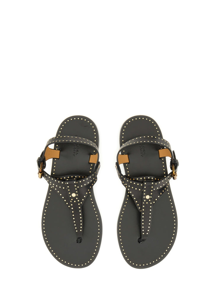 Isabel Marant Sandali - Nero | Wanan Luxury