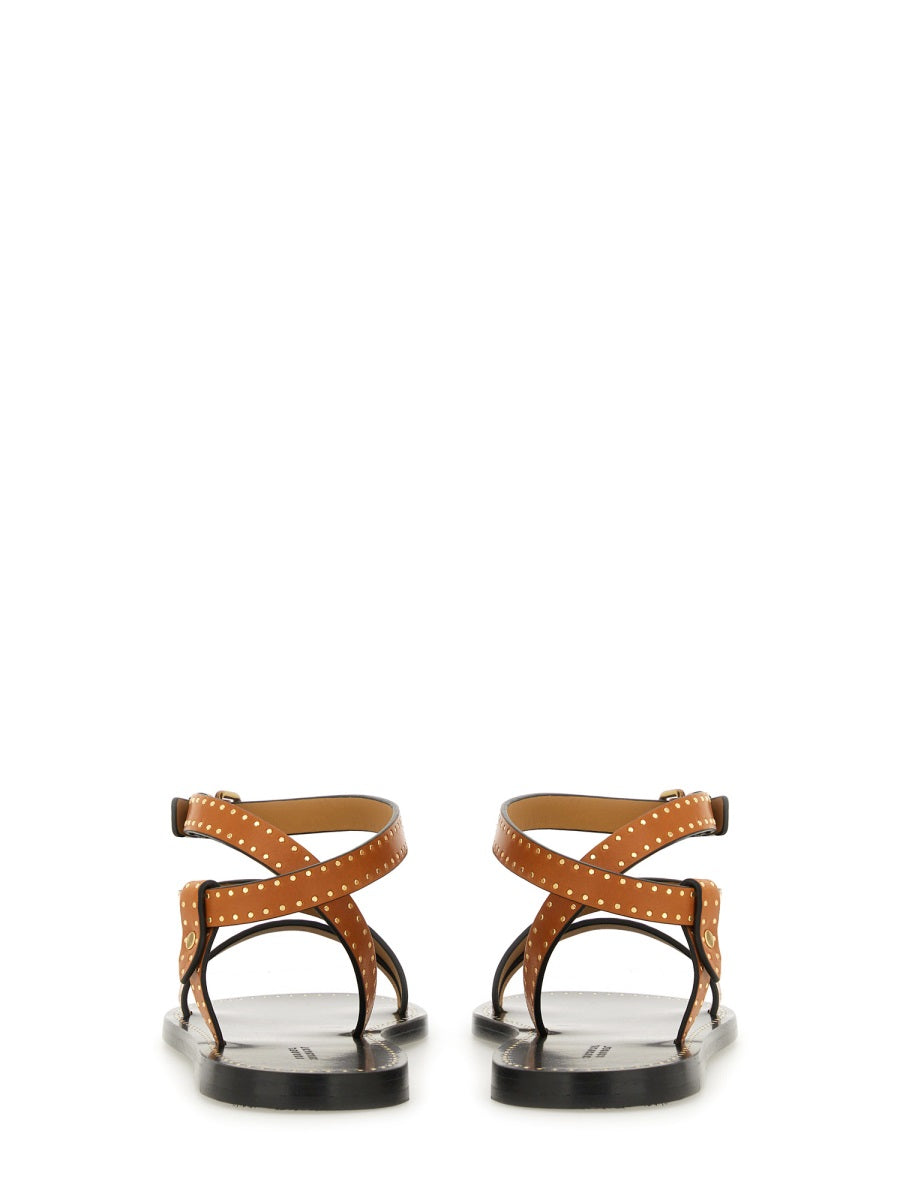 Isabel Marant Sandali - Brown | b111cbc6d2e71580fa64869c0dd41ff92c4609e2