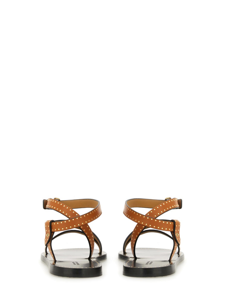 Isabel Marant Sandali - Brown | b111cbc6d2e71580fa64869c0dd41ff92c4609e2