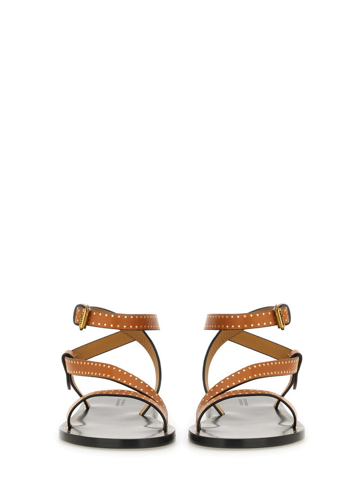 Isabel Marant Sandali - Brown | 1dd2a306ba186f3434b59799356a9c94f06bea42
