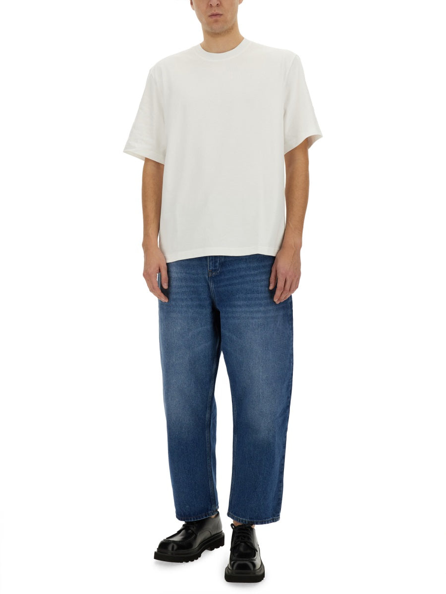 Studio Nicholson T shirt - Bianco | Wanan Luxury