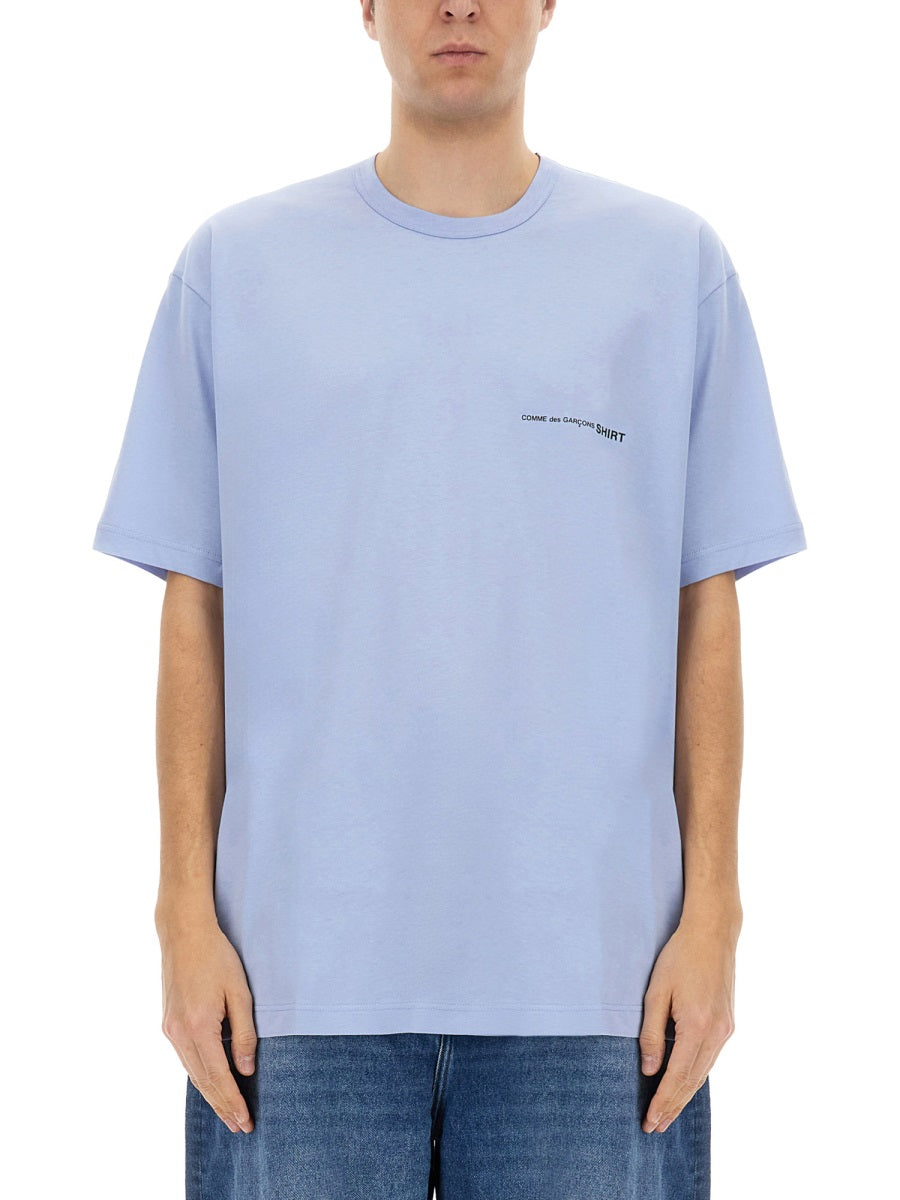 Comme Des Garçon Shirt T shirt - Bianco, Azzurro | Wanan Luxury