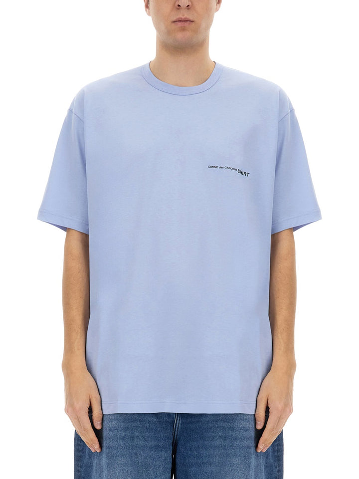 Comme Des Garçon Shirt T shirt - Bianco, Azzurro | Wanan Luxury