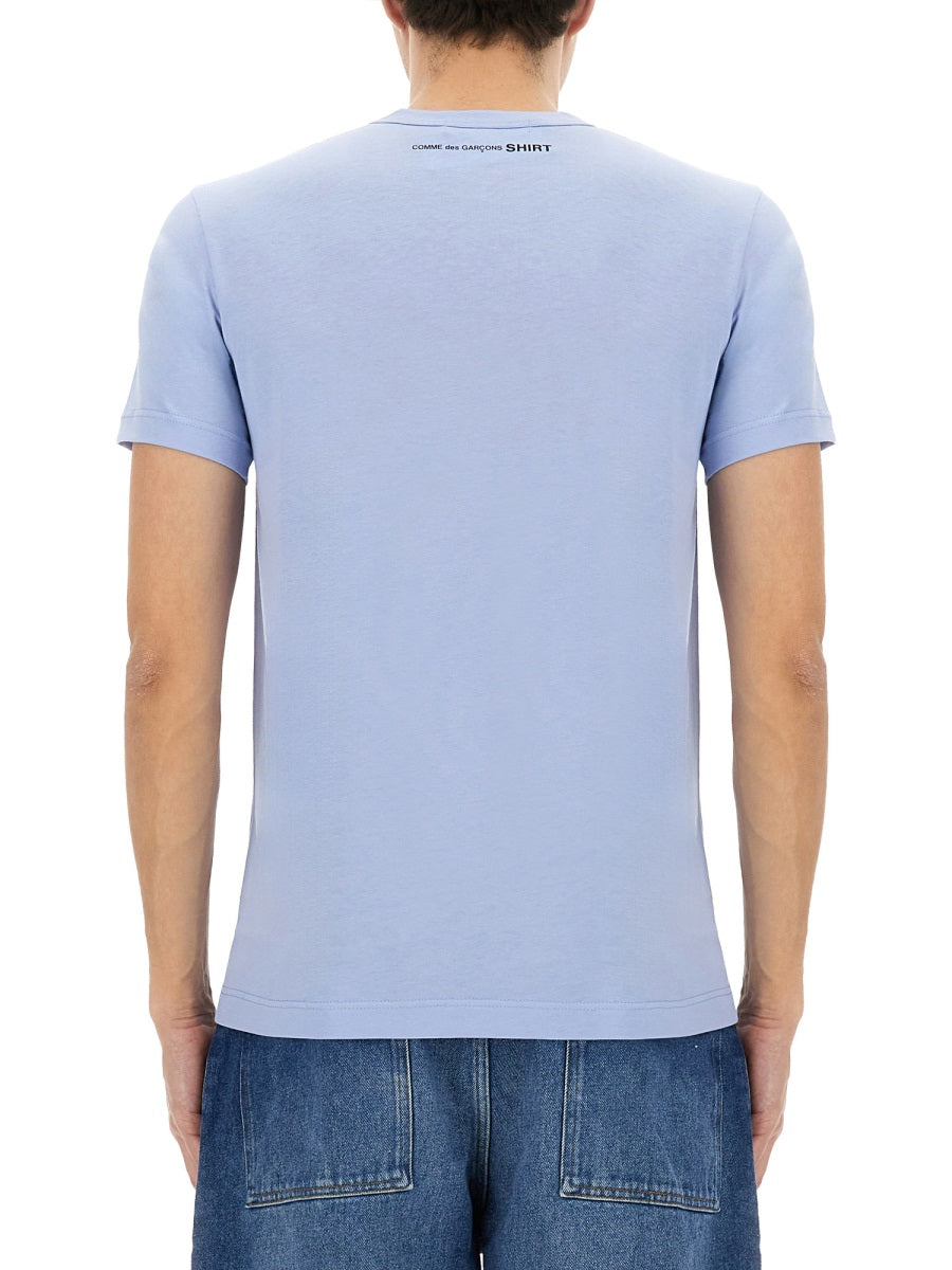 Comme Des Garçon Shirt T shirt - Bianco, Azzurro | Wanan Luxury