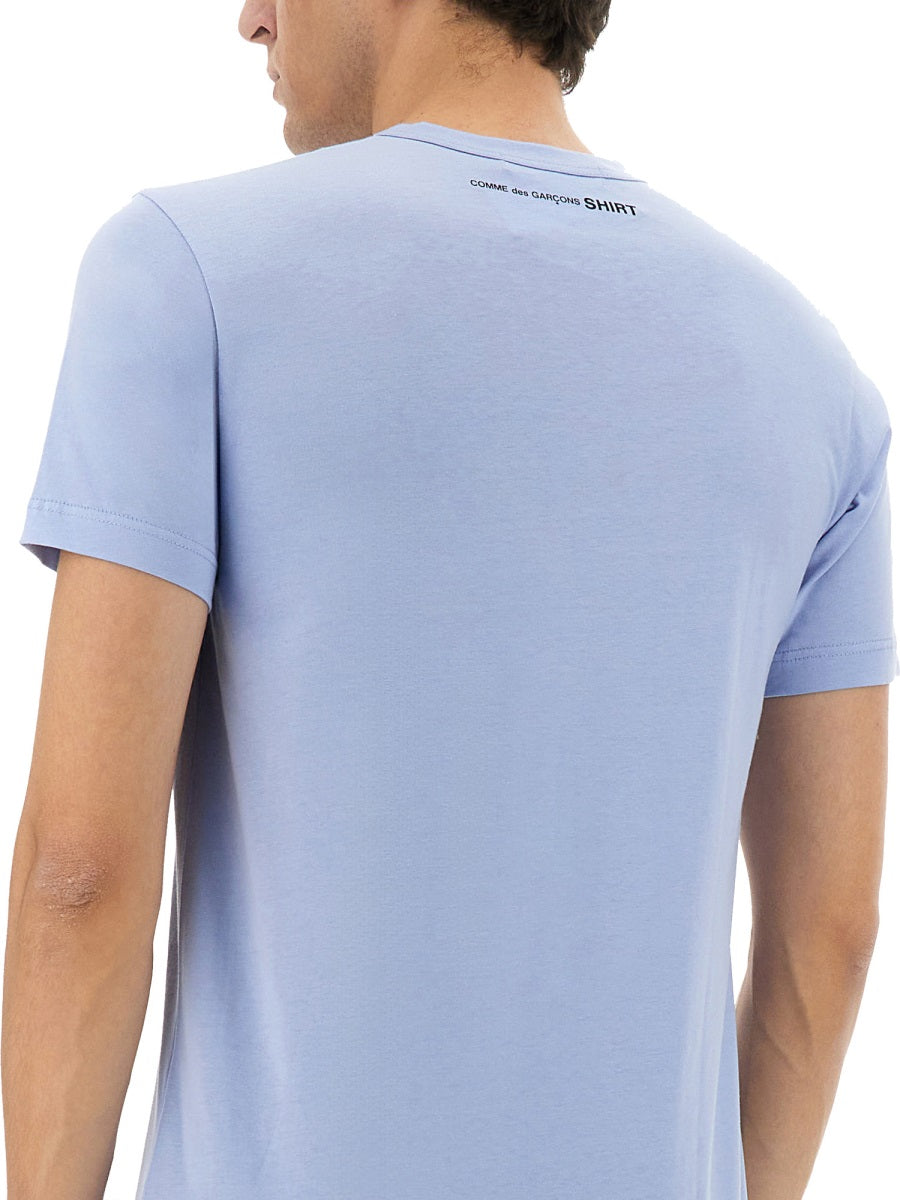 Comme Des Garçon Shirt T shirt - Bianco, Azzurro | Wanan Luxury