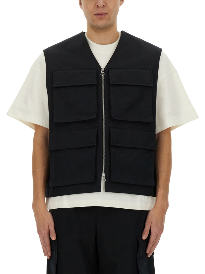 Jil Sander Gilet - Nero | Wanan Luxury