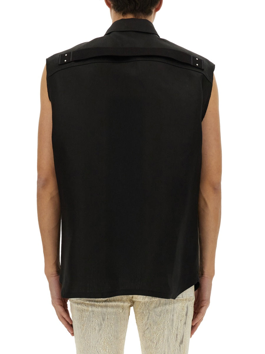 Rick Owens Gilet - Nero | Wanan Luxury