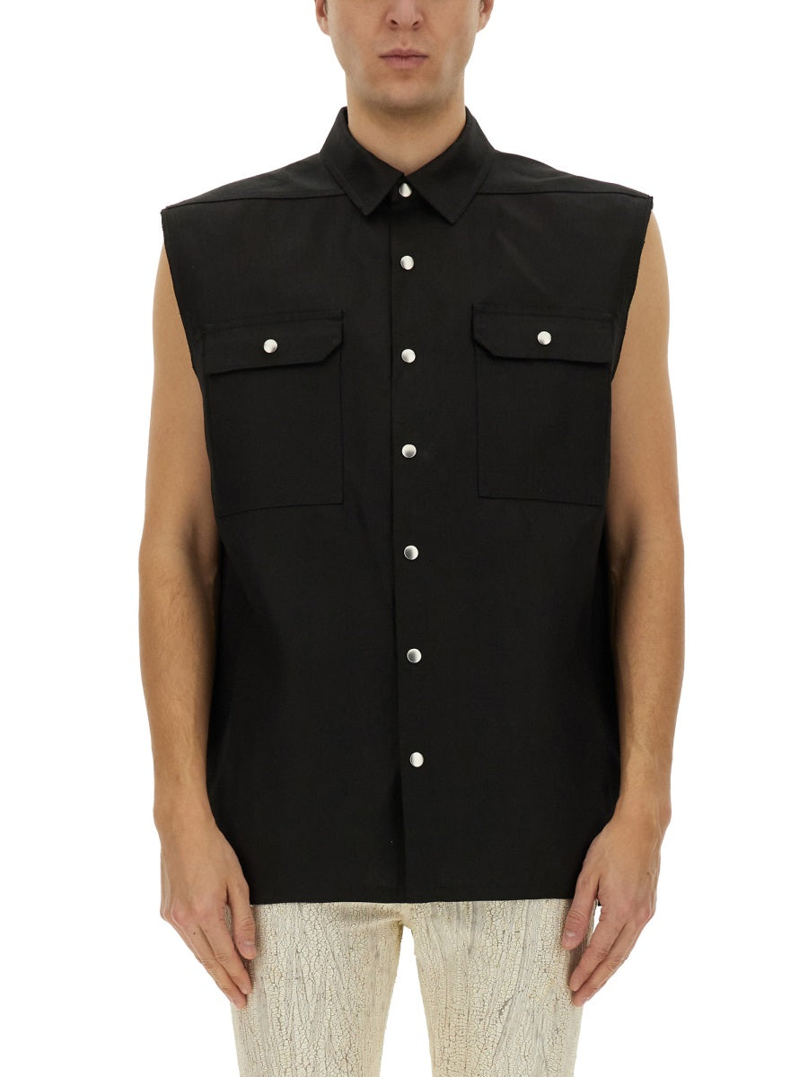 Rick Owens Gilet - Nero | Wanan Luxury