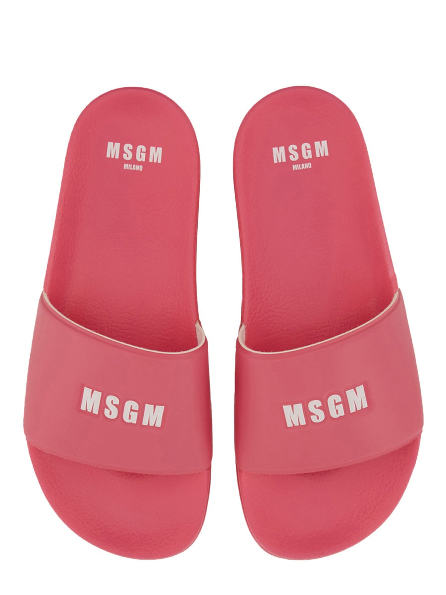 MSGM Sandali - Fucsia | Wanan Luxury
