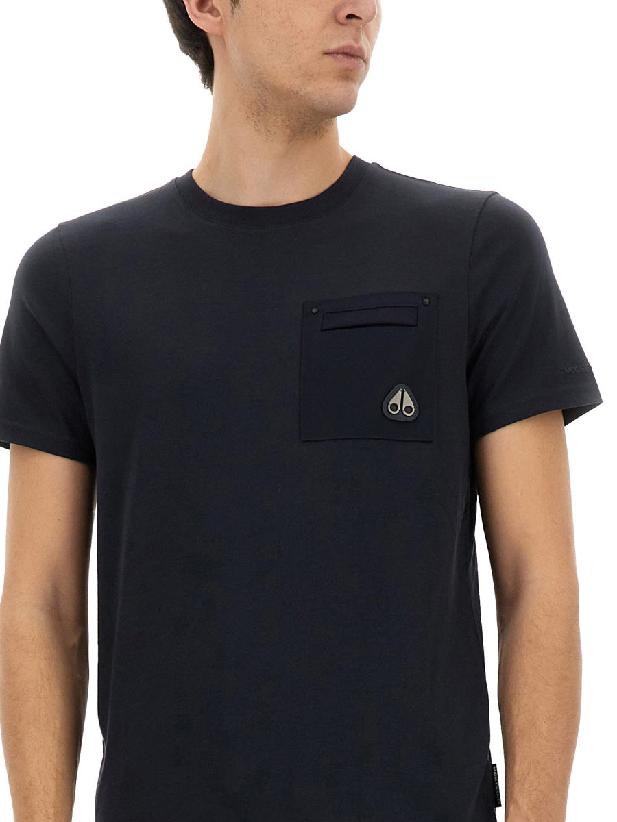 Moose Knuckles T shirt - Blu | Wanan Luxury