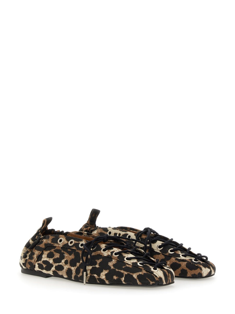 Ganni Scarpe Basse - Animalier | Wanan Luxury