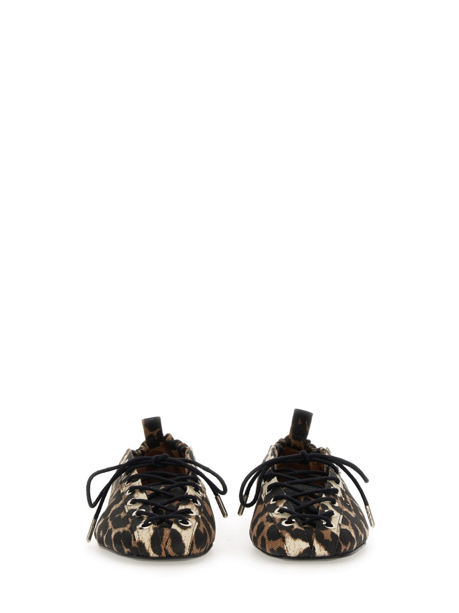 Ganni Scarpe Basse - Animalier | Wanan Luxury
