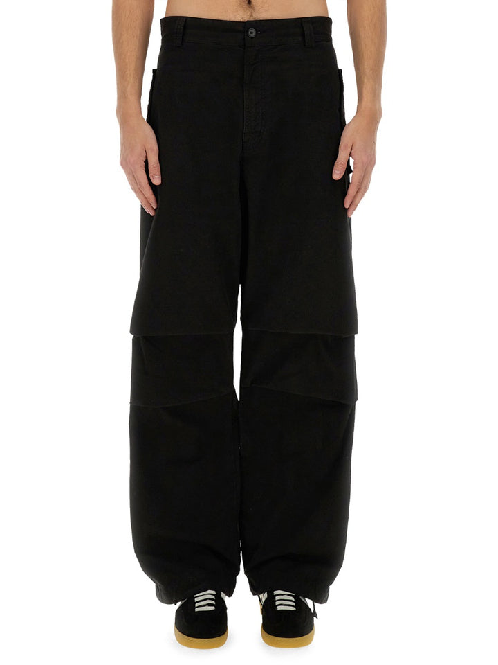 MSGM Pantaloni - Nero | Wanan Luxury