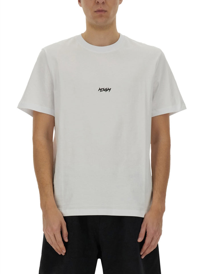 MSGM T shirt - Bianco | Wanan Luxury