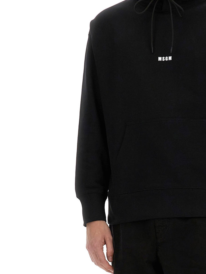 MSGM Felpe - Nero | Wanan Luxury