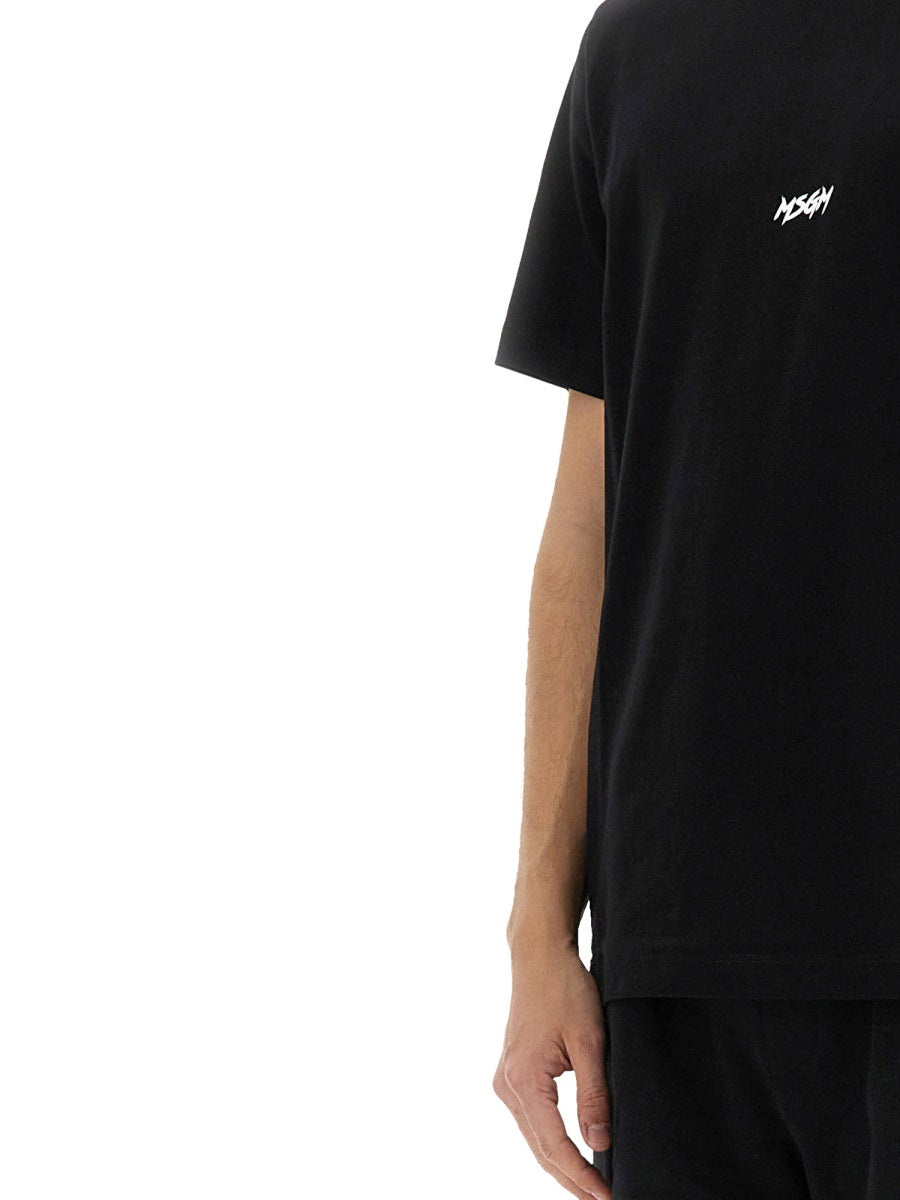 MSGM T shirt - Nero | Wanan Luxury