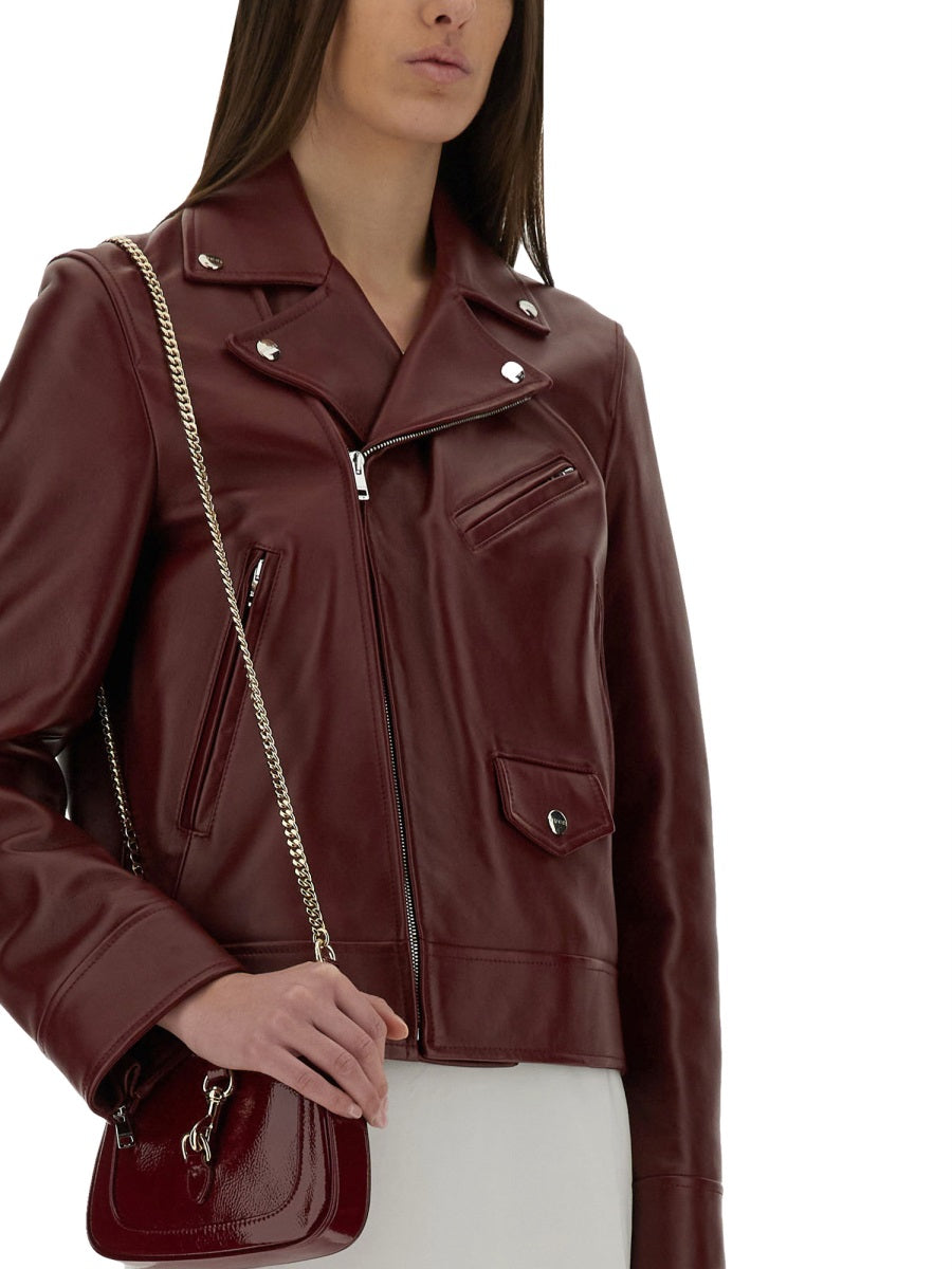 Gucci Capi in Pelle - Bordeaux | d2eb86aa1a55bc2b06acb7037e5176555aff3bab