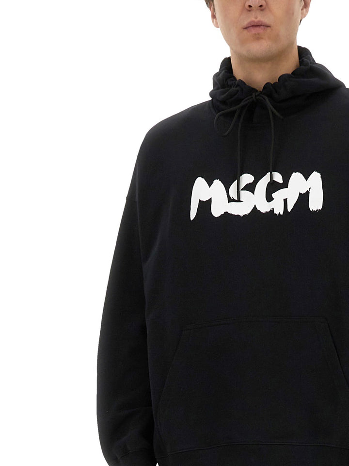 MSGM Felpe - Nero | Wanan Luxury