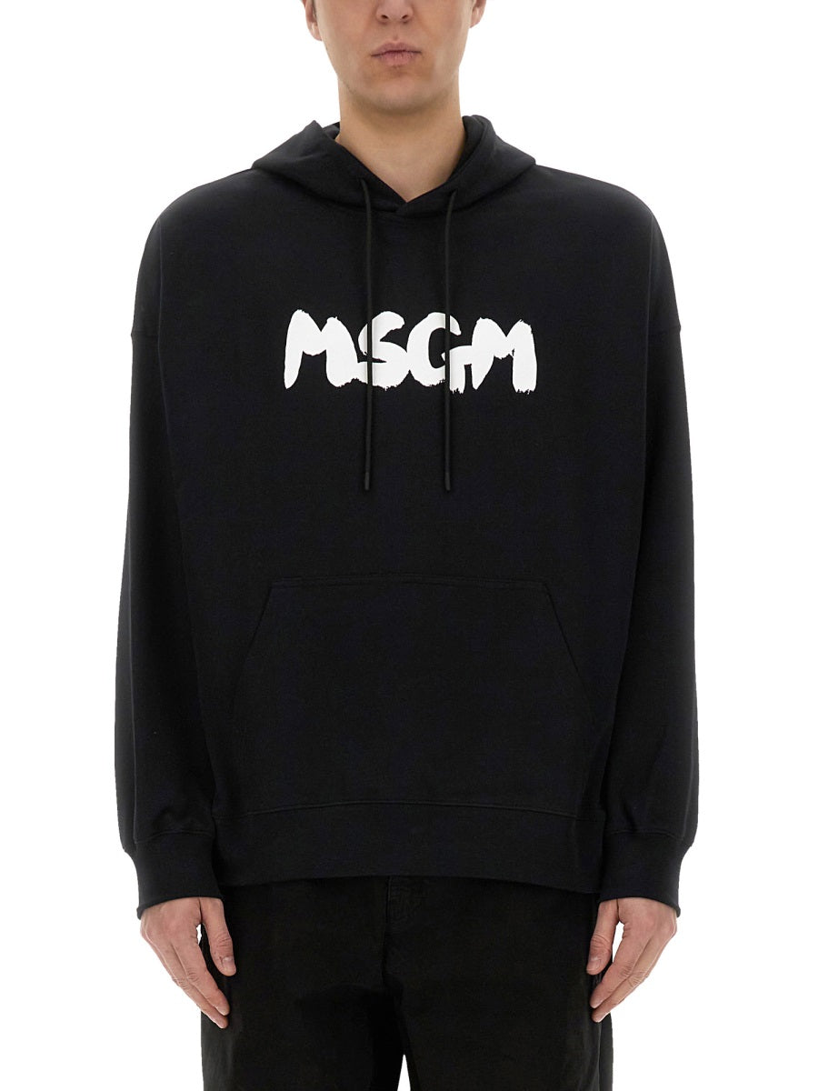 MSGM Felpe - Nero | Wanan Luxury