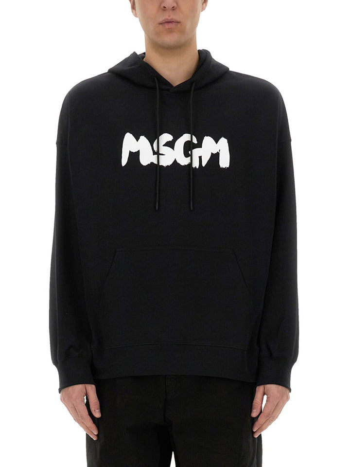 MSGM Felpe - Nero | Wanan Luxury
