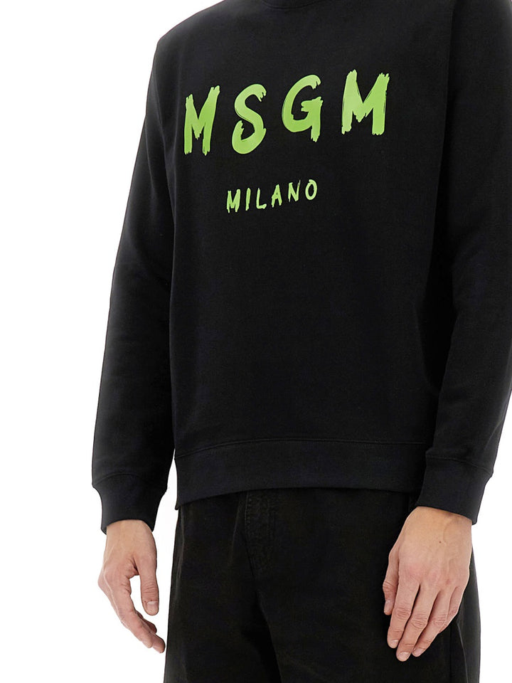 MSGM Felpe - Nero | Wanan Luxury