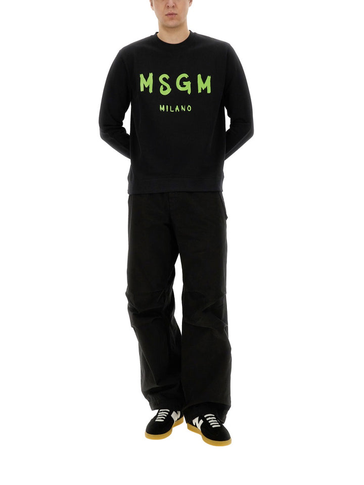 MSGM Felpe - Nero | Wanan Luxury