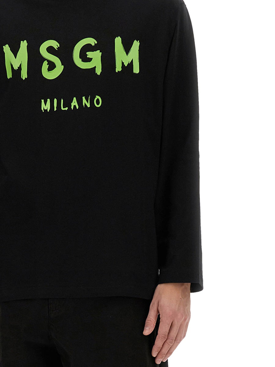 MSGM Felpe - Nero | Wanan Luxury
