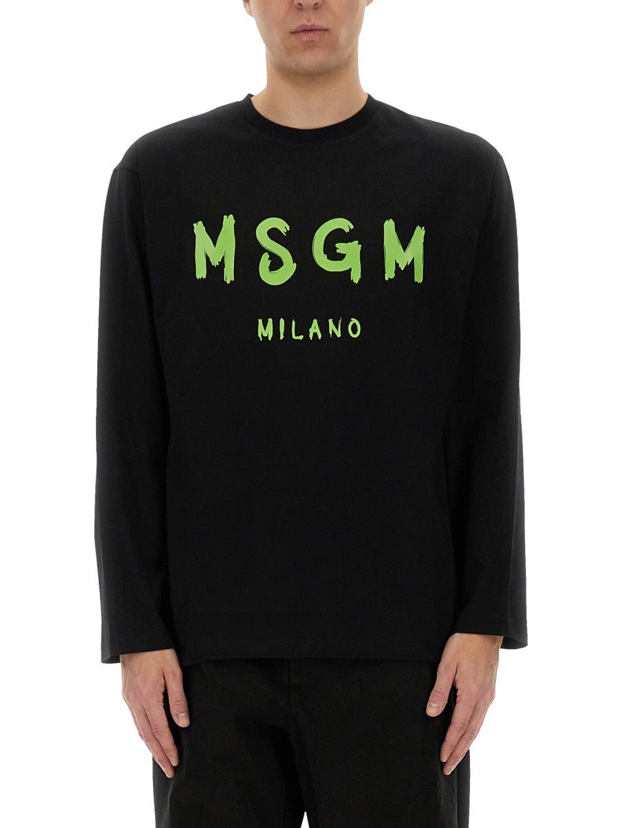 MSGM Felpe - Nero | Wanan Luxury